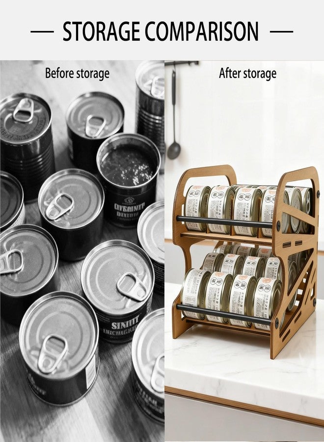 OYEFLY Cat Food Can Organizer (Wood) - Image 5